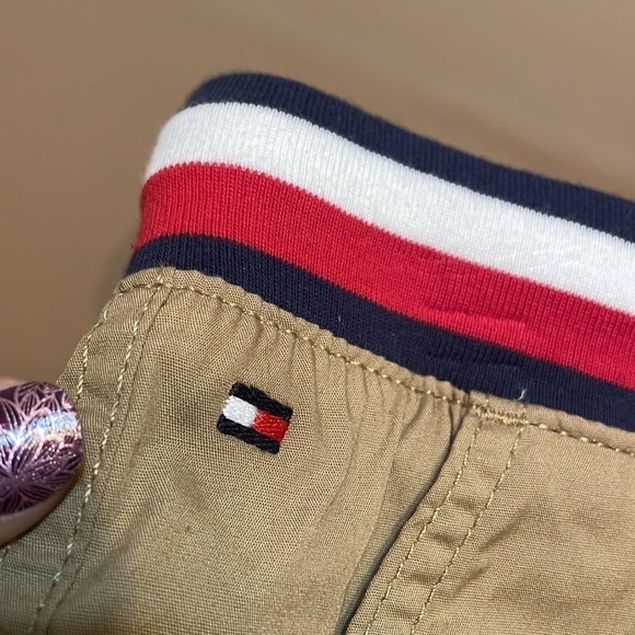 Tommy Hilfiger kids boys shorts khaki Sz Large - Picture 6 of 7